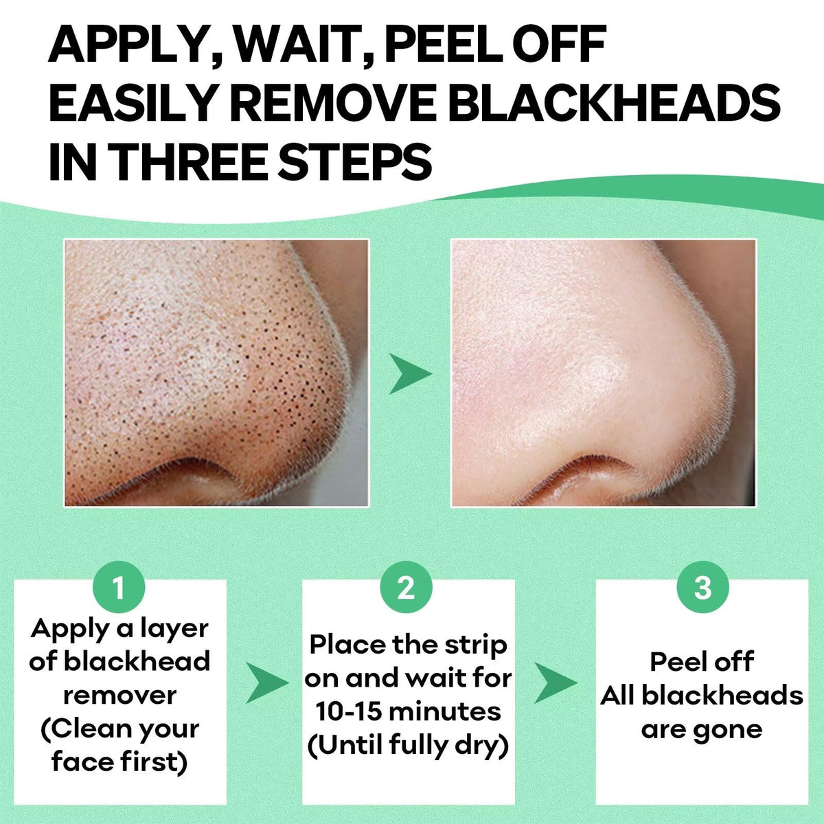 SYABO close-up of peeling mask removing impurities from pores