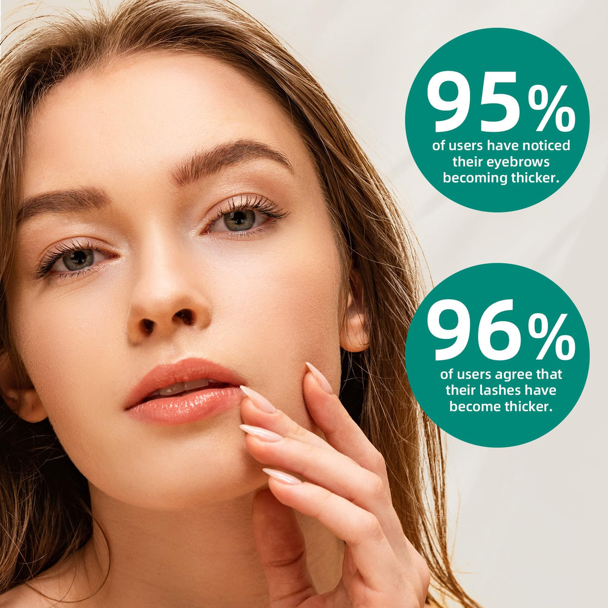 SYLVANA application on scalp illustrating targeted nourishment for roots