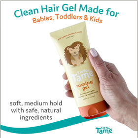 T is for Tame clear gel texture close-up highlighting smooth consistency