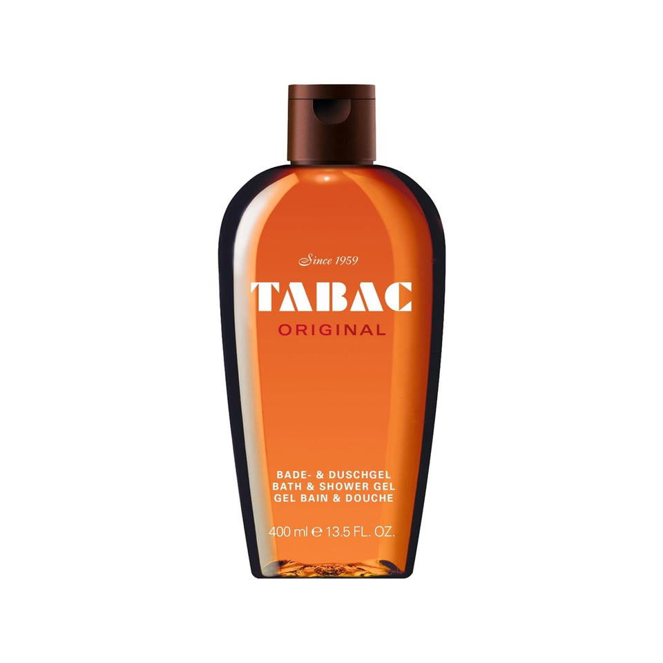 Tabac Original front packaging showing brand and 16 oz size benefit