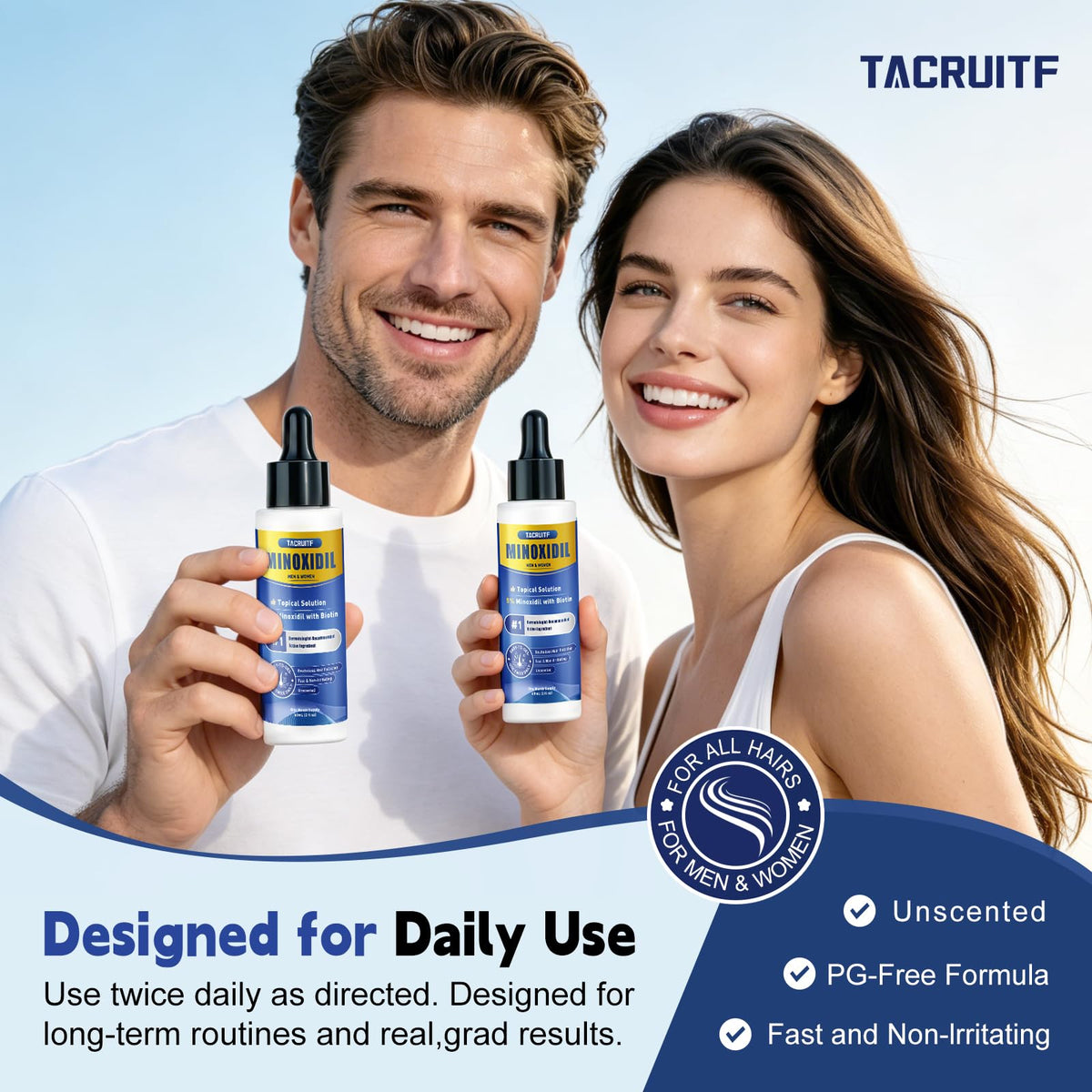 Tacruitf bottle staged in bathroom routine illustrating daily-use convenience