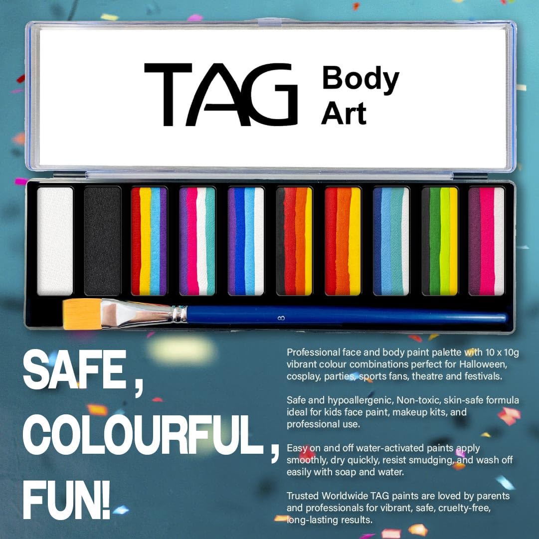 TAG Body Art texture swatch on skin demonstrating opaque wax coverage