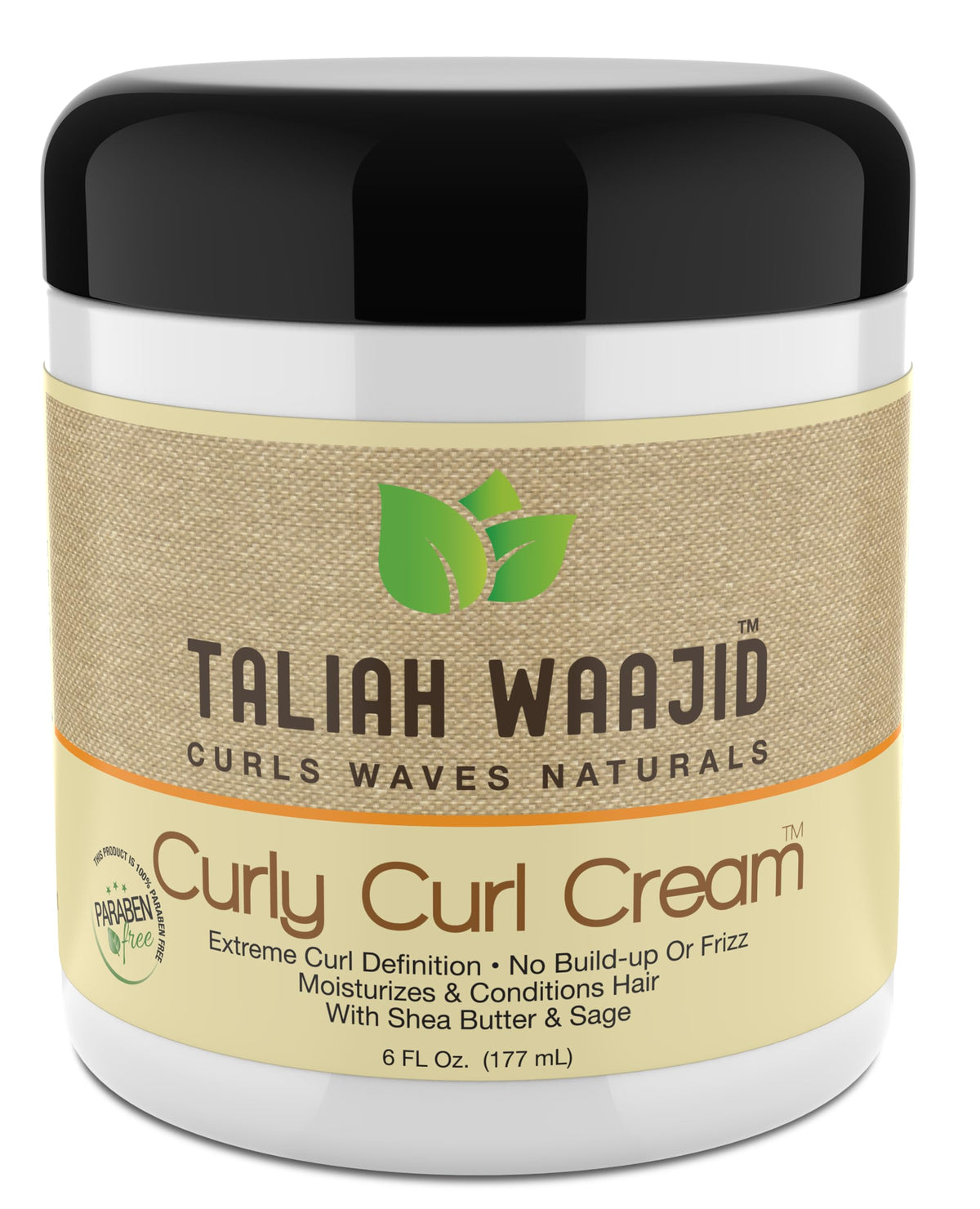 Taliah Waajid before and after curls comparison showing enhanced definition and shine benefits
