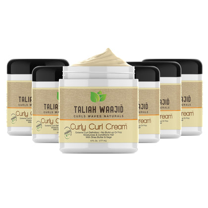 Taliah Waajid front packaging showing product name and size, highlights easy styling benefit