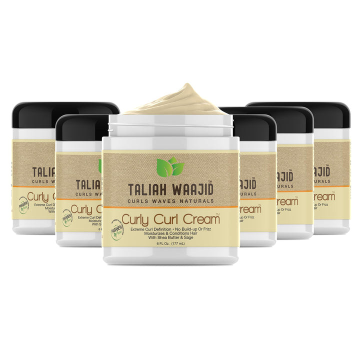 Taliah Waajid front packaging showing product name and size, highlights easy styling benefit
