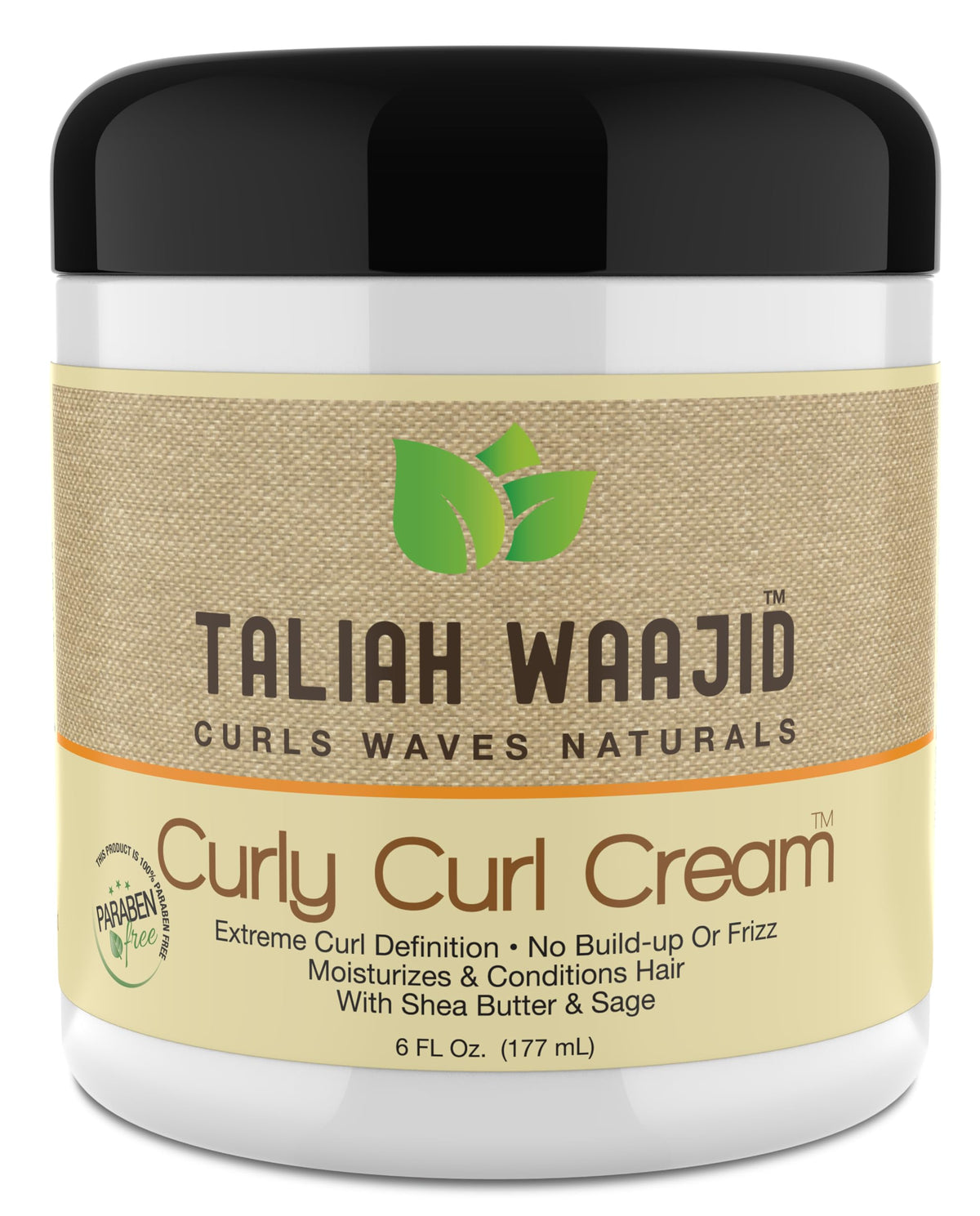 Taliah Waajid open jar close-up showing creamy texture for easy application and even coverage