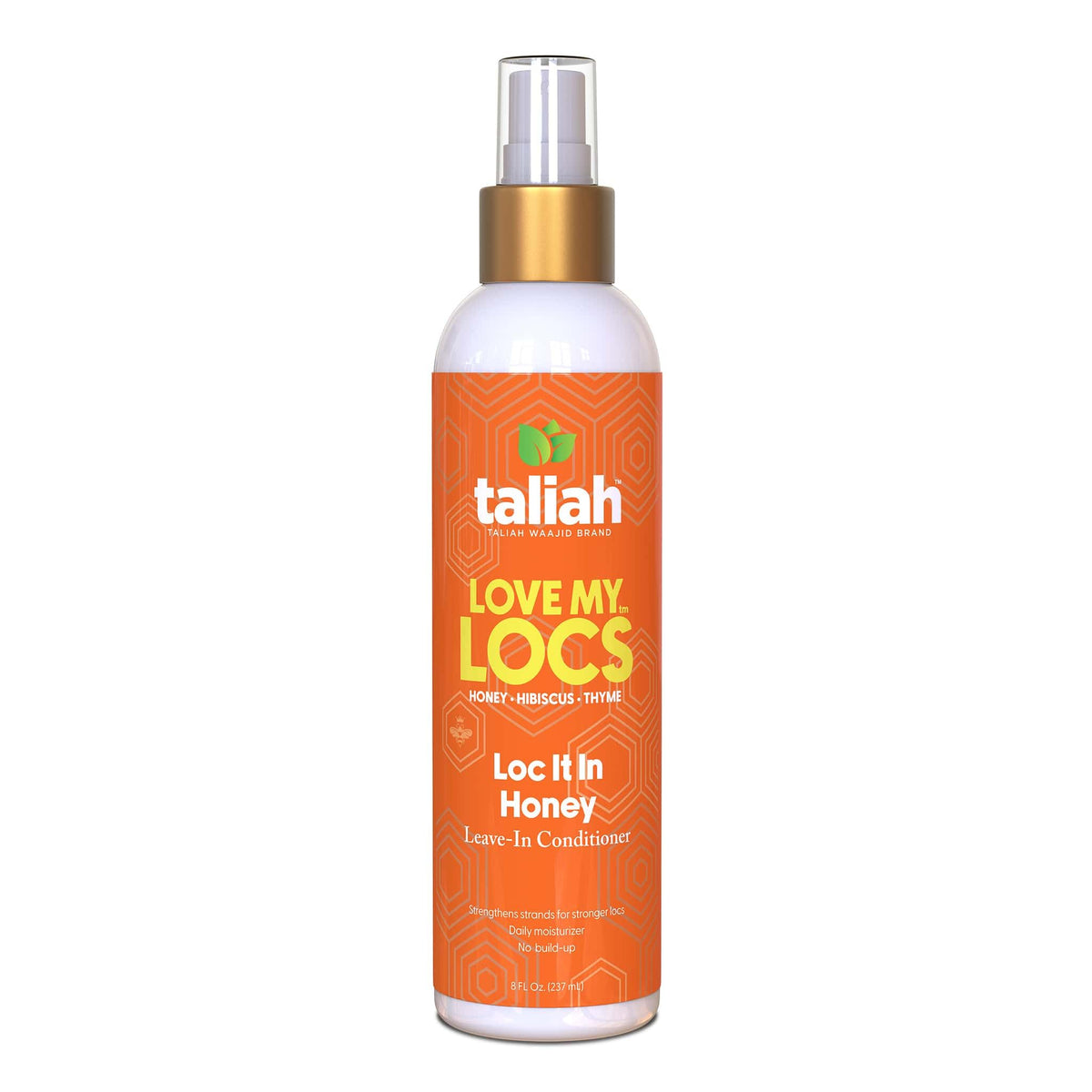 Taliah Waajid label close-up highlighting ingredients and product clarity benefit