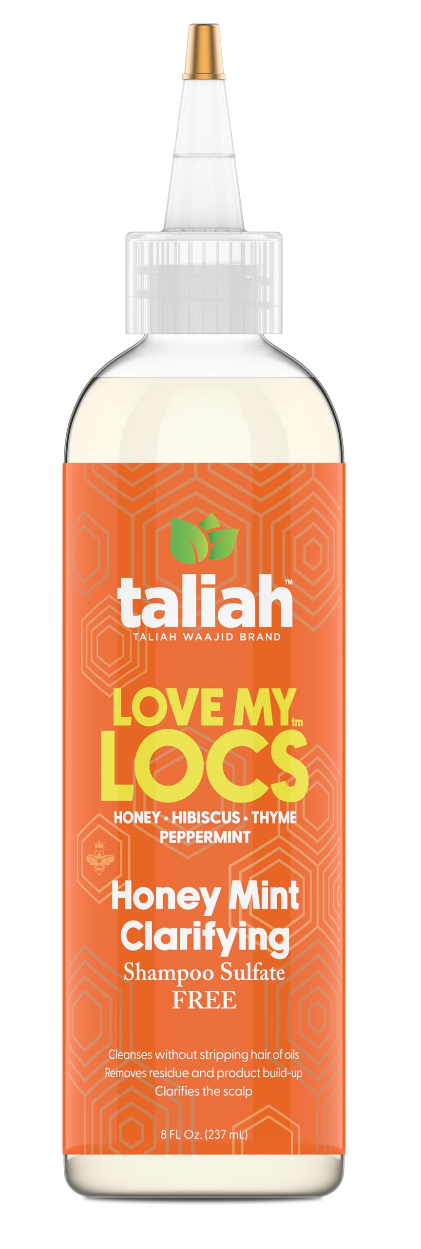 Taliah Waajid front packaging showing label and benefit of clarifying