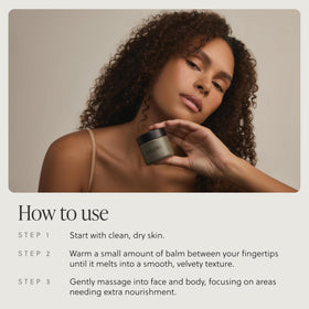TALOVA jar on a bathroom shelf in lifestyle scene, suggests everyday convenience
