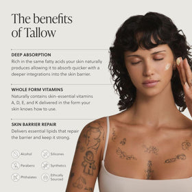 Using TALOVA on lips as a spot treatment, provides soothing hydration benefit