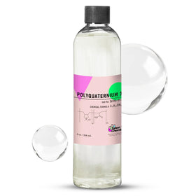 Talsen Chemicals clear gel texture close-up illustrating smooth blendability benefit