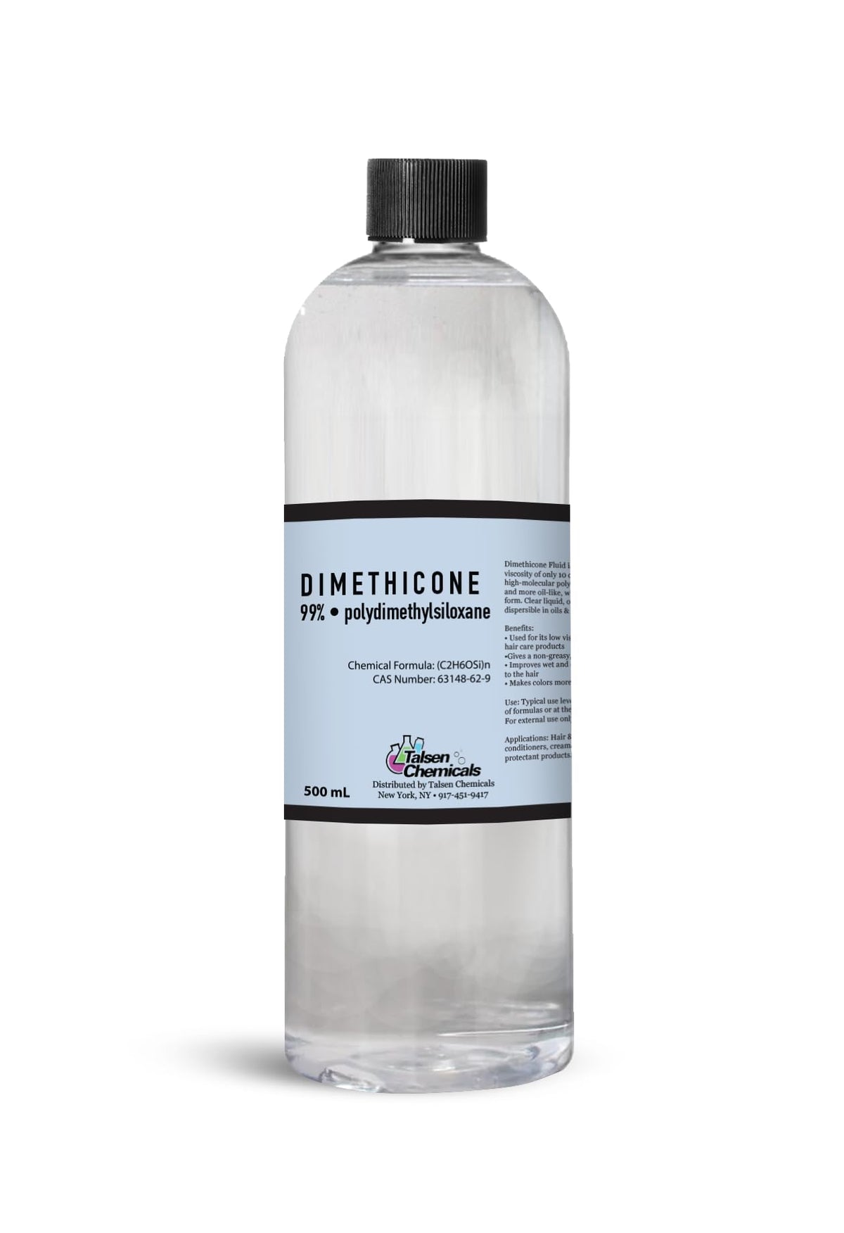 Talsen Chemicals bottle front packaging showing product and volume benefits