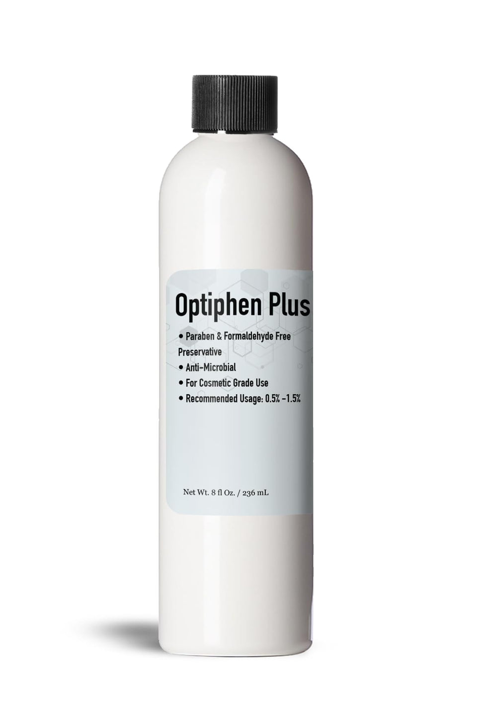 Talsen Optiphen Plus front bottle showing product and size benefits