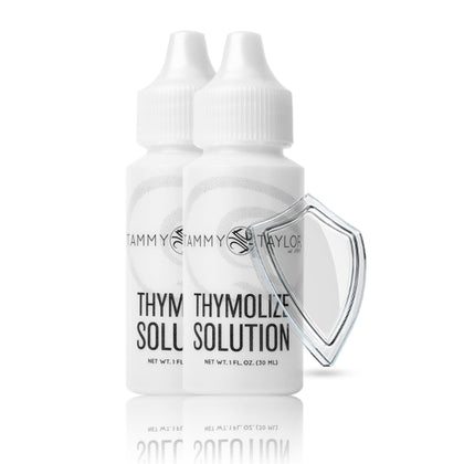Tammy Taylor front packaging showing treatment bottle and clear formula benefit