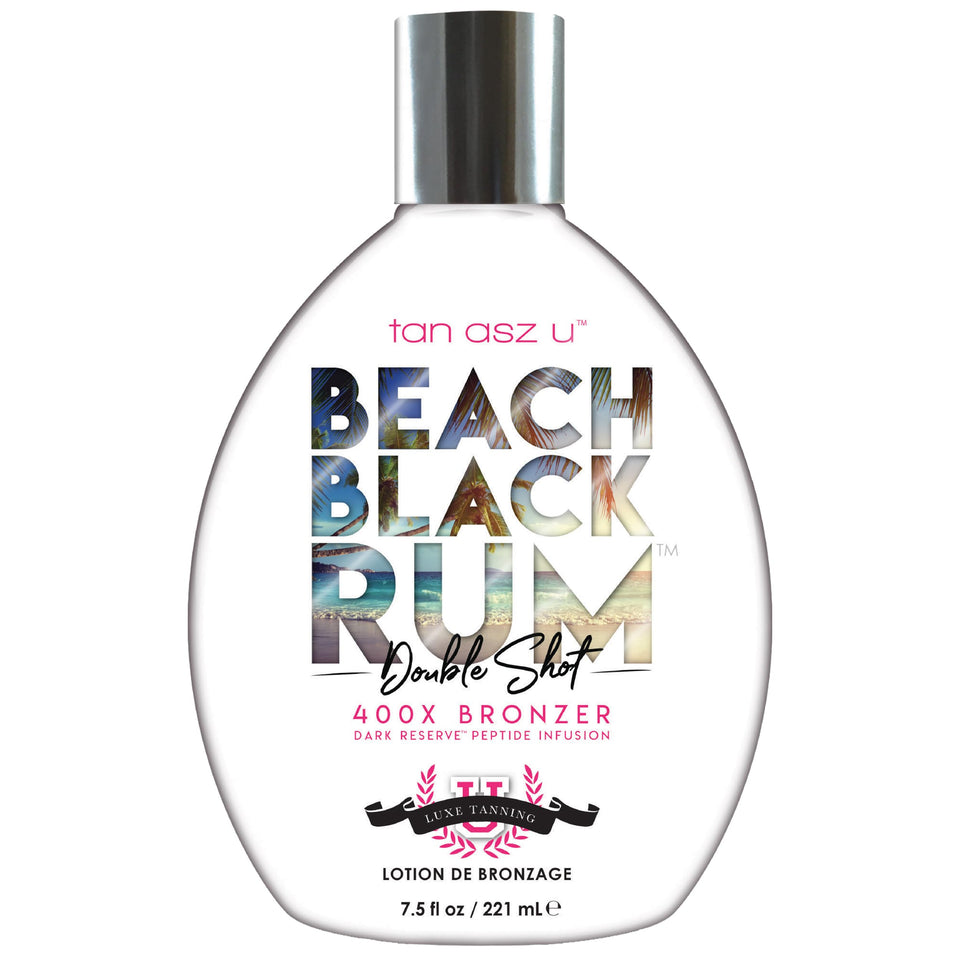 Tan Asz U front bottle view showing sleek label and 13.5 fl oz size benefit