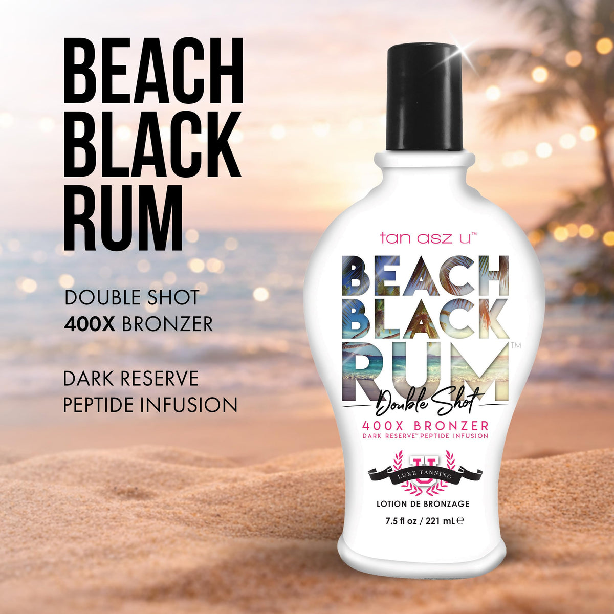 Tan Asz U lotion texture close-up illustrating smooth, quick-absorbing finish