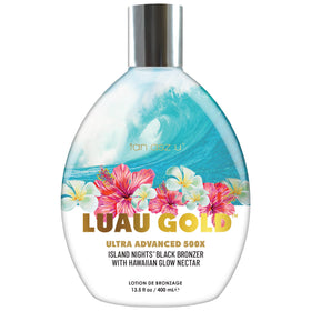 Tan Asz U front packaging showing bottle and deep bronzer for instant color