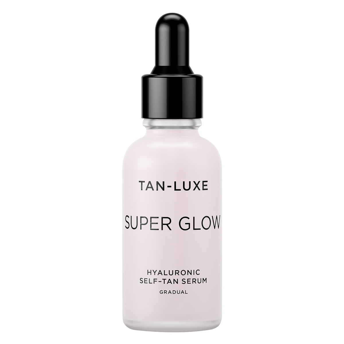 TAN-LUXE front packaging showing product and benefit of hydrated glow