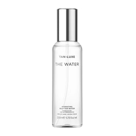 TAN-LUXE front packaging showing bottle and branding for clear self-tan