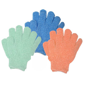 Tan Physics exfoliation gloves prepping skin for even, longlasting color