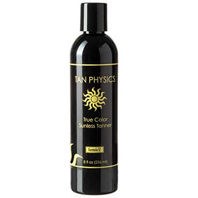 Tan Physics self tanner brush detail emphasizing precision blending for streak-free finish