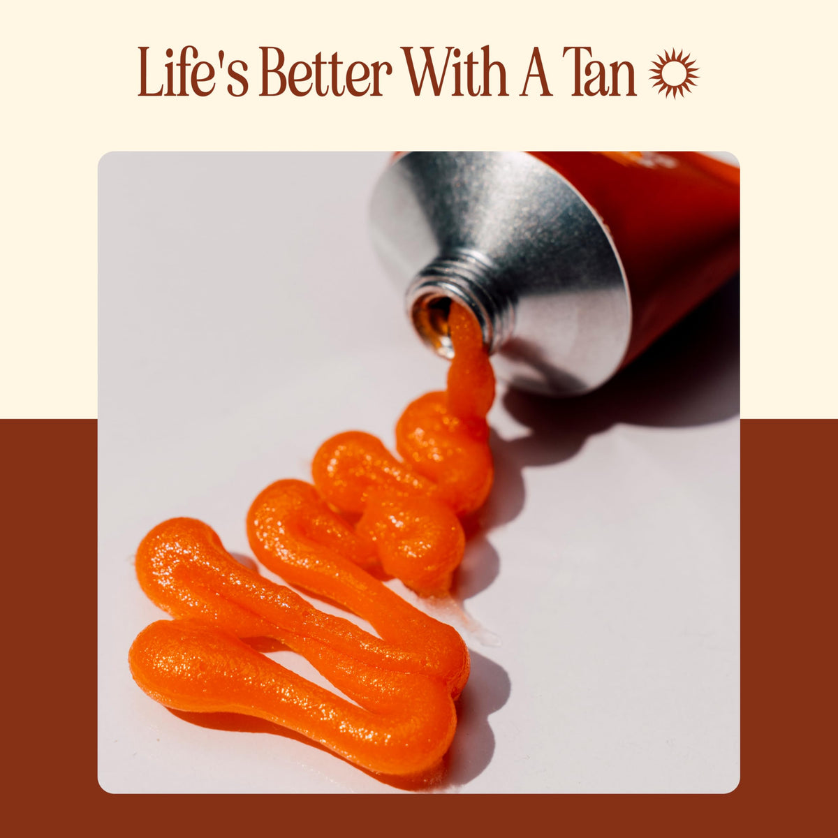 Tanning Club application on arm demonstrating smooth, even coverage benefit