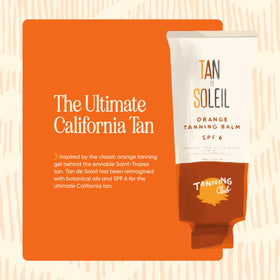 Tanning Club on beach towel lifestyle scene showing outdoor tanning comfort