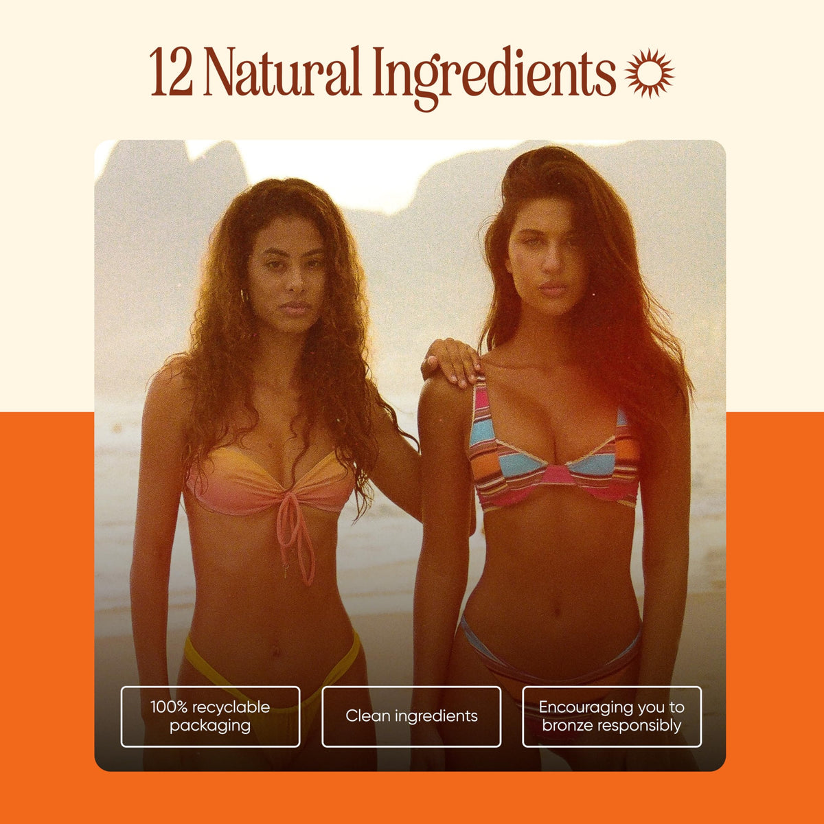 Tanning Club close-up jojoba and coconut oils highlighting nourishing botanical benefit