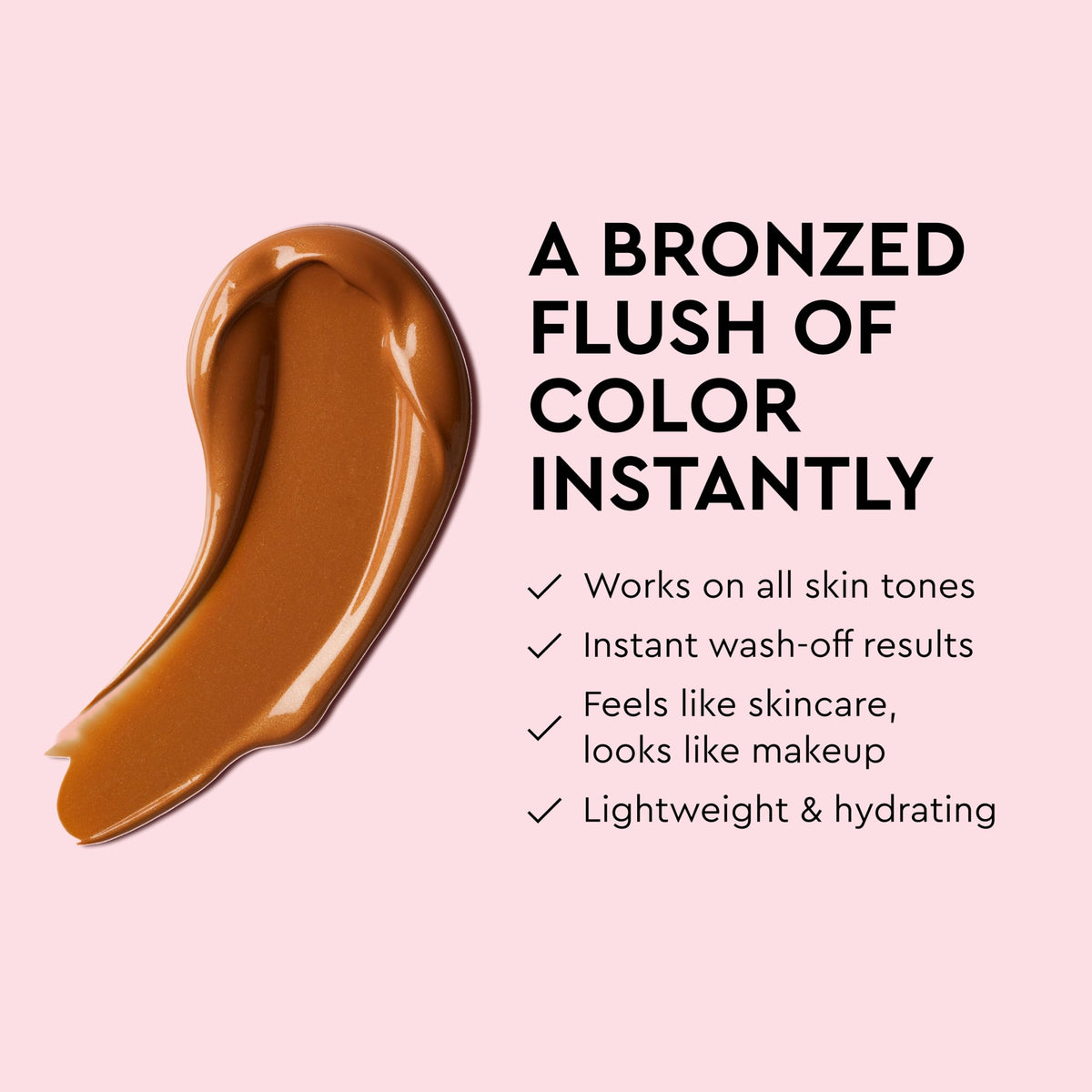 Tanologist swatch on arm showing buildable bronze and realistic color