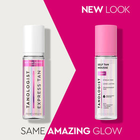 Tanologist clear foam texture displayed to show lightweight absorption benefit