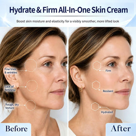 Taoscare applying on hand demonstrating spreadability and immediate moisturization