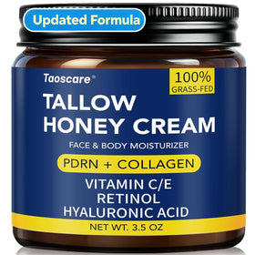 Taoscare jar front view showing product branding and calming design