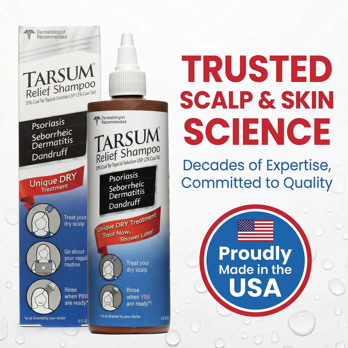 Tarsum cap and dispense tip detail for controlled application