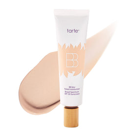 tarte front packaging showing bottle and branding, clear product identity