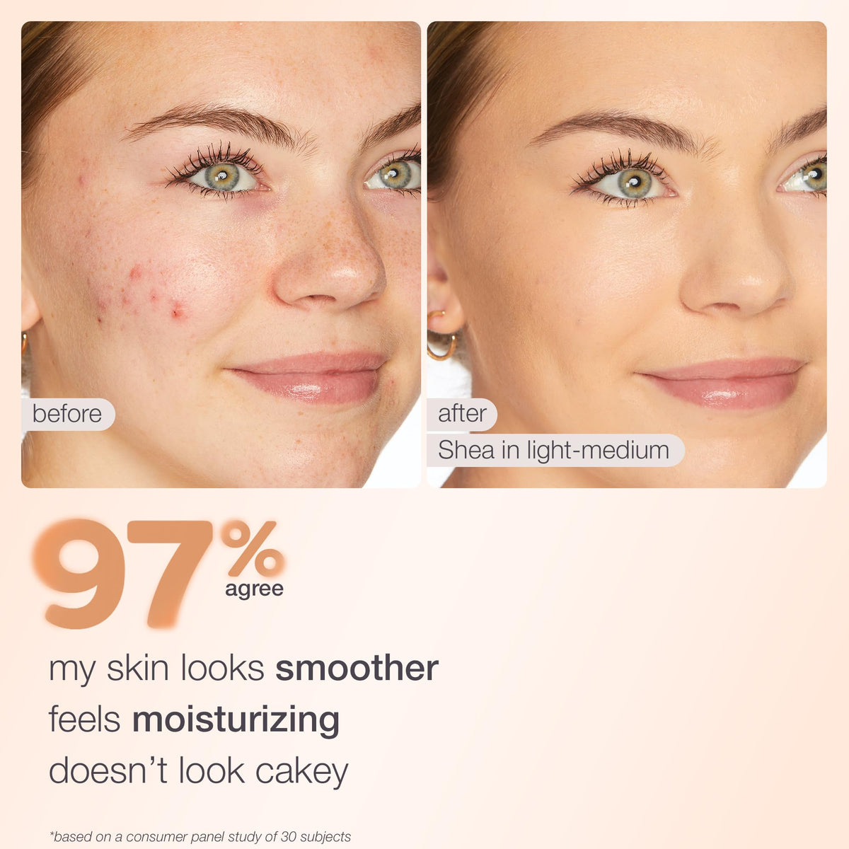 tarte SPF label close-up highlighting broad spectrum SPF 30 protection