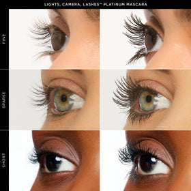 tarte before and after lashes demonstrating fuller, longer-looking lashes