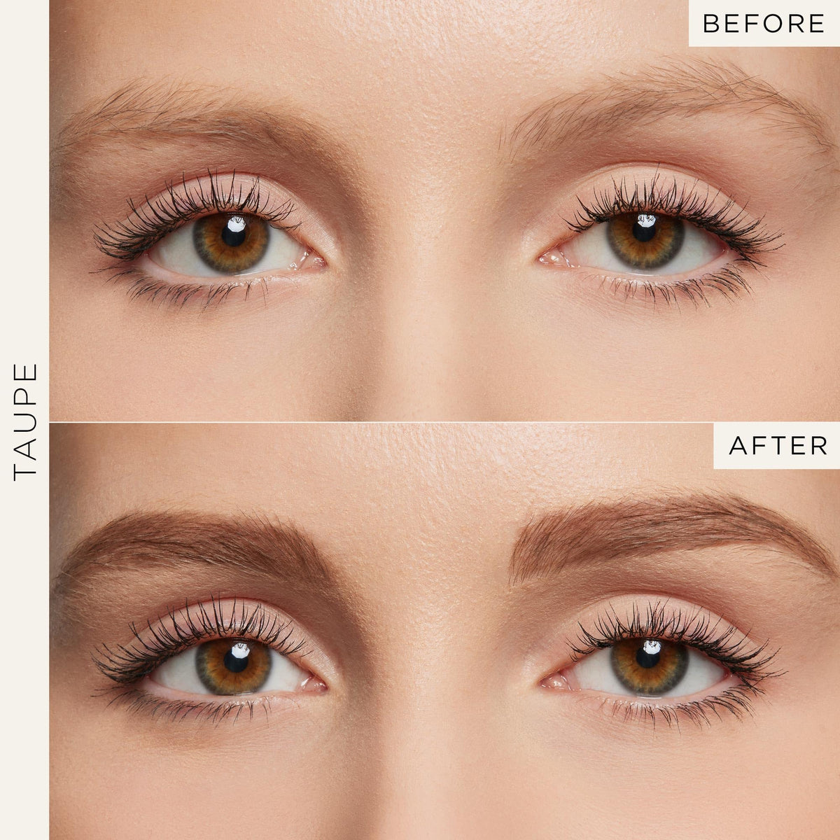 tarte dual-ended brow pencil and gel visible for compact convenience