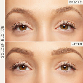 tarte dual-ended brow tool showing pencil and gel ends for convenience