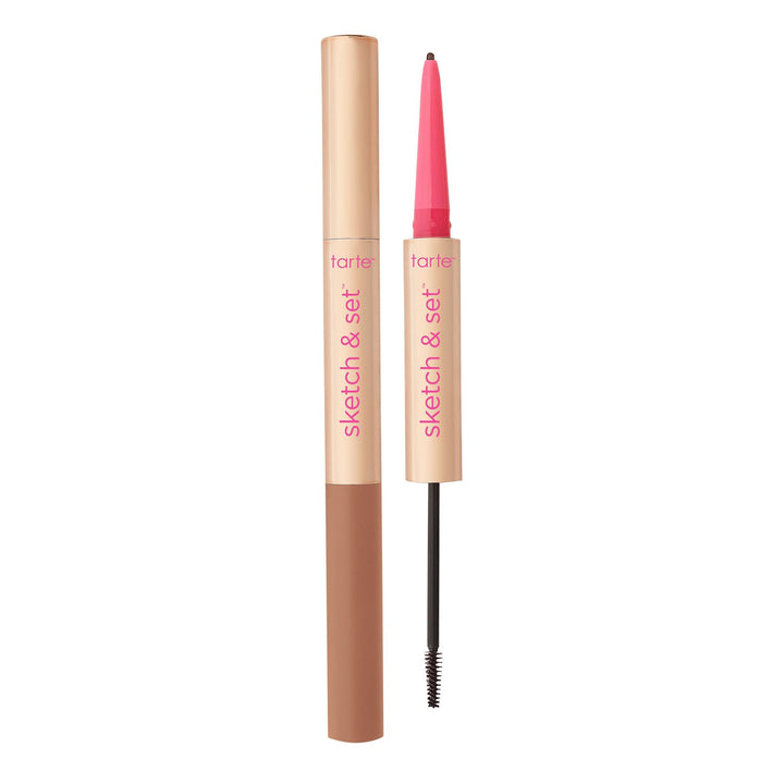 tarte front packaging tube showing dual-ended tool and label benefits