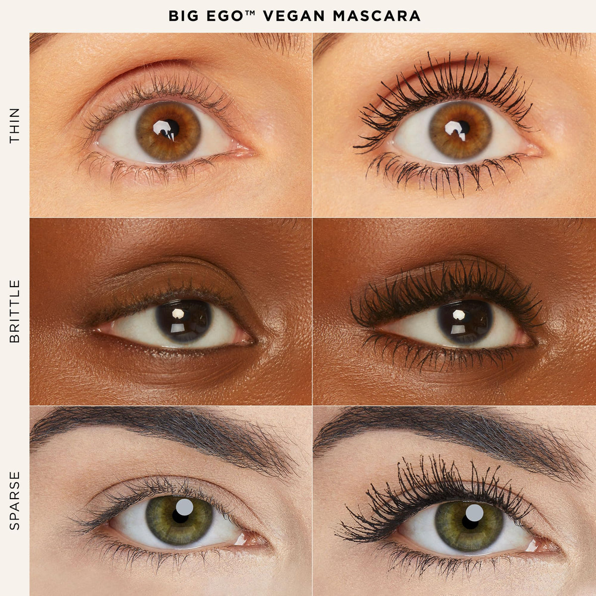 tarte applying mascara to upper lashes for instant lift and volume