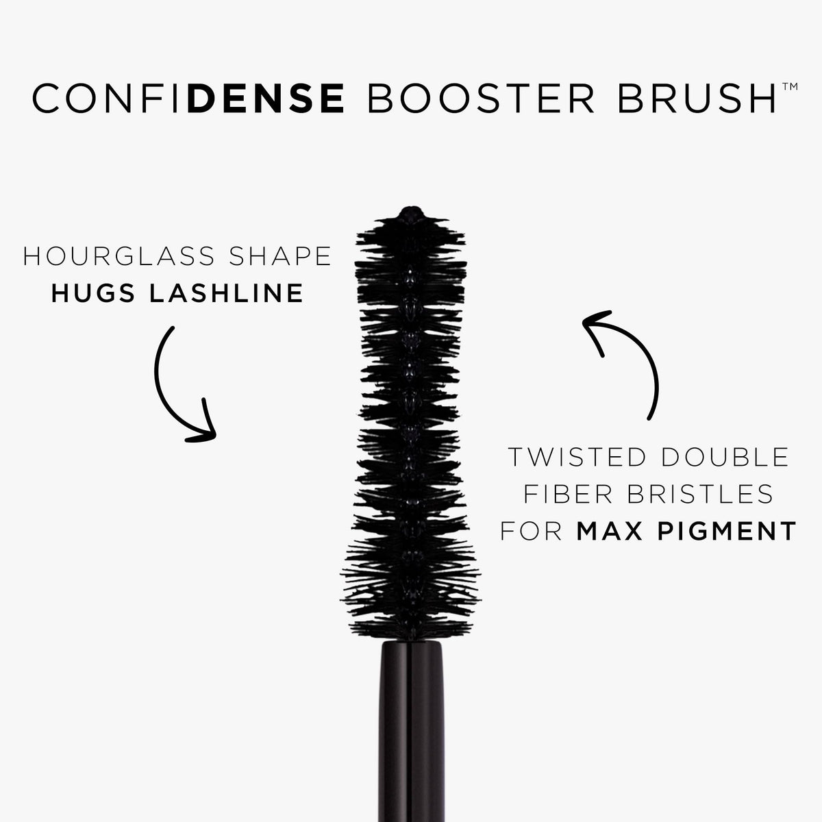 tarte big ego mascara on model daytime look illustrates natural false-lash effect benefit