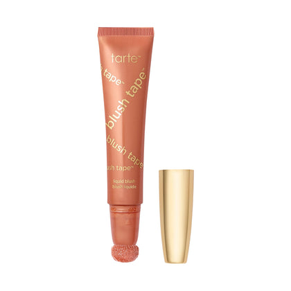 tarte blush tape front packaging showing full-size product and label, highlights convenience