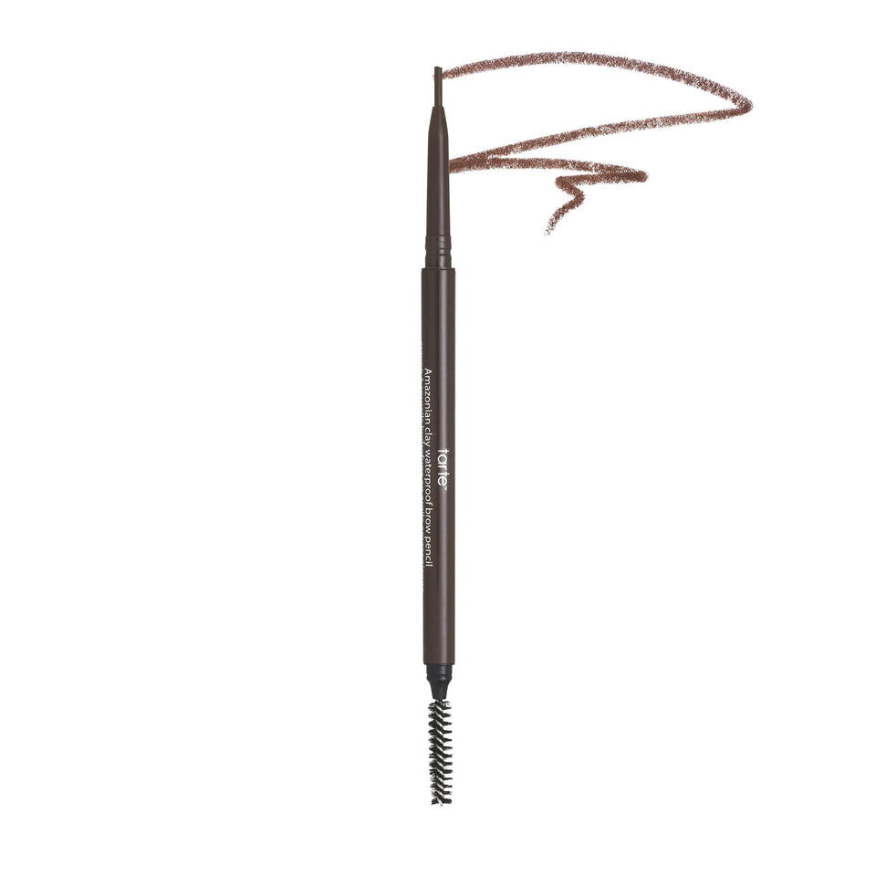tarte front packaging showing product and medium brown shade benefit precise application