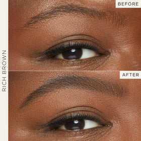 tarte close-up of fine retractable tip for hair-like strokes