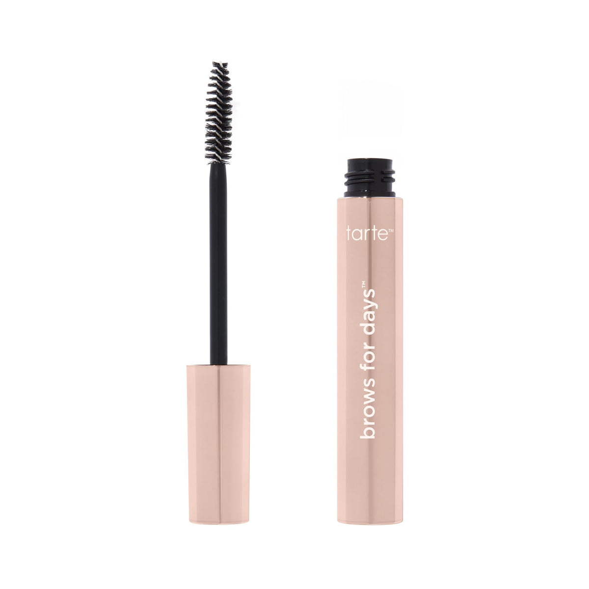 tarte front packaging showing clear brow gel for neat grooming