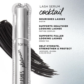 tarte closeup of brush bristles highlighting separation and lift benefit
