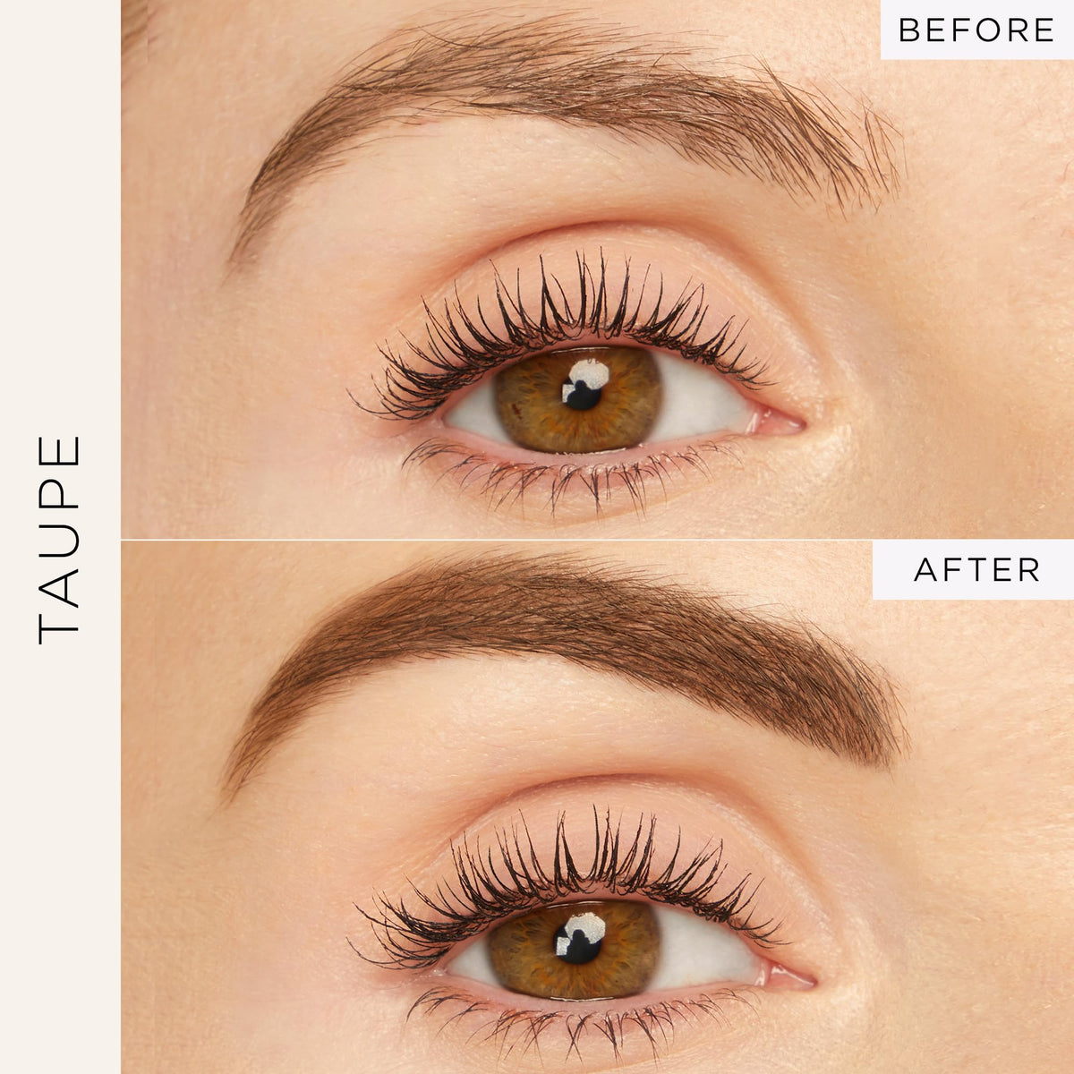 tarte micro spoolie close-up demonstrating precision for neat brows