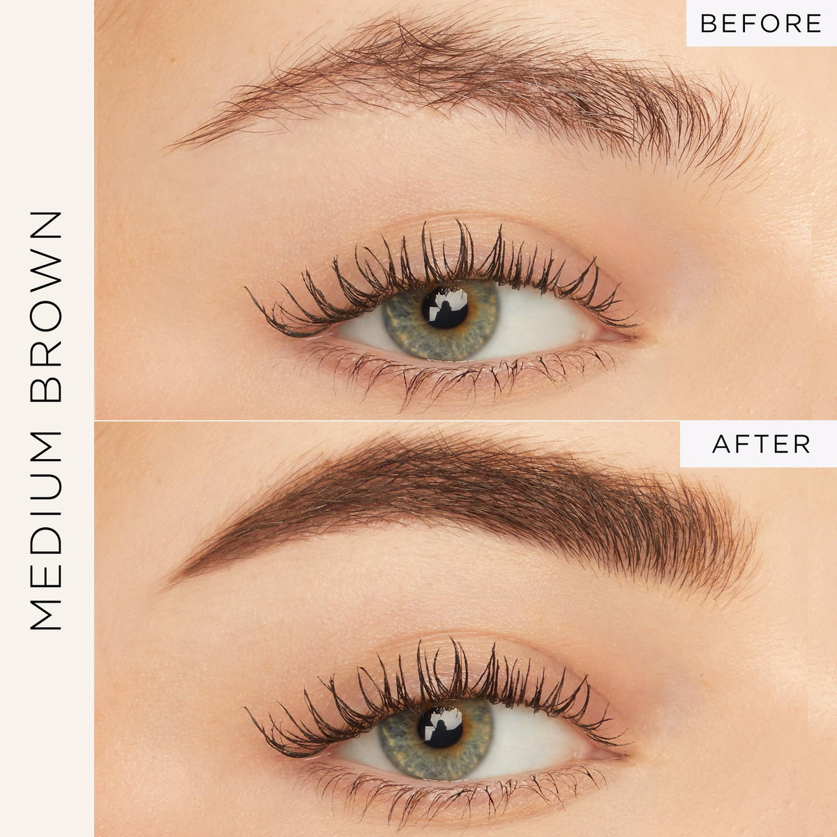 tarte micro speed spoolie closeup showing precision applicator for tidy brows