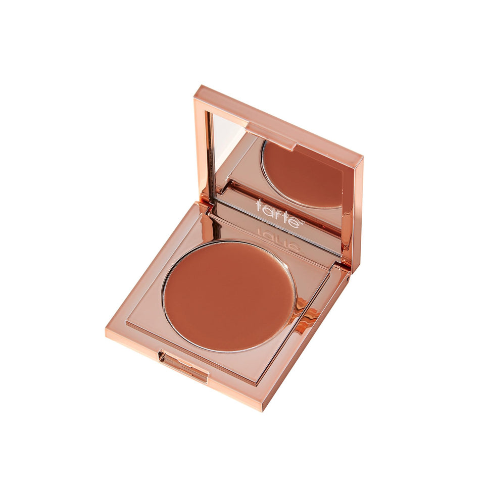 tarte front packaging showing orange corrector and benefits of full coverage
