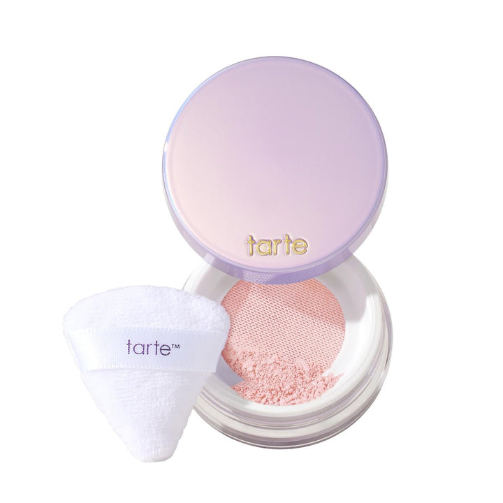 tarte front packaging showing travel size and product name, great for on-the-go use
